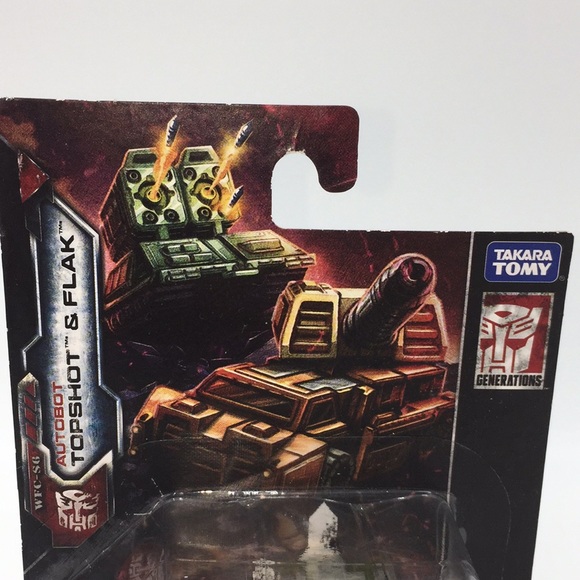 Transformers Siege War For Cybertron Trilogy Autobot Topshot & Flak Hasbro Mini - Picture 2 of 13